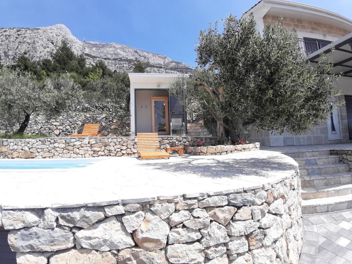 マカルスカ Olive Stone Houseヴィラ エクステリア 写真