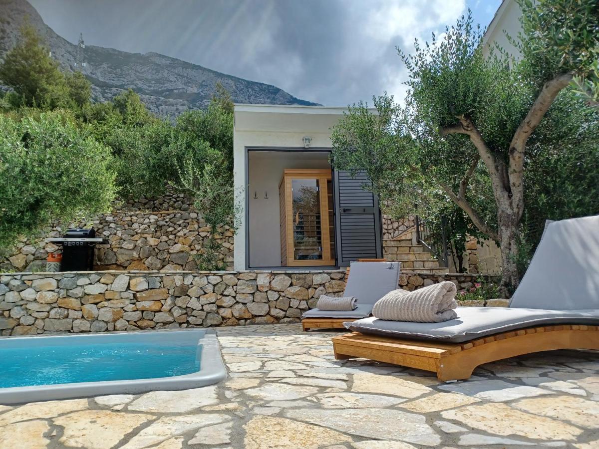 マカルスカ Olive Stone Houseヴィラ エクステリア 写真