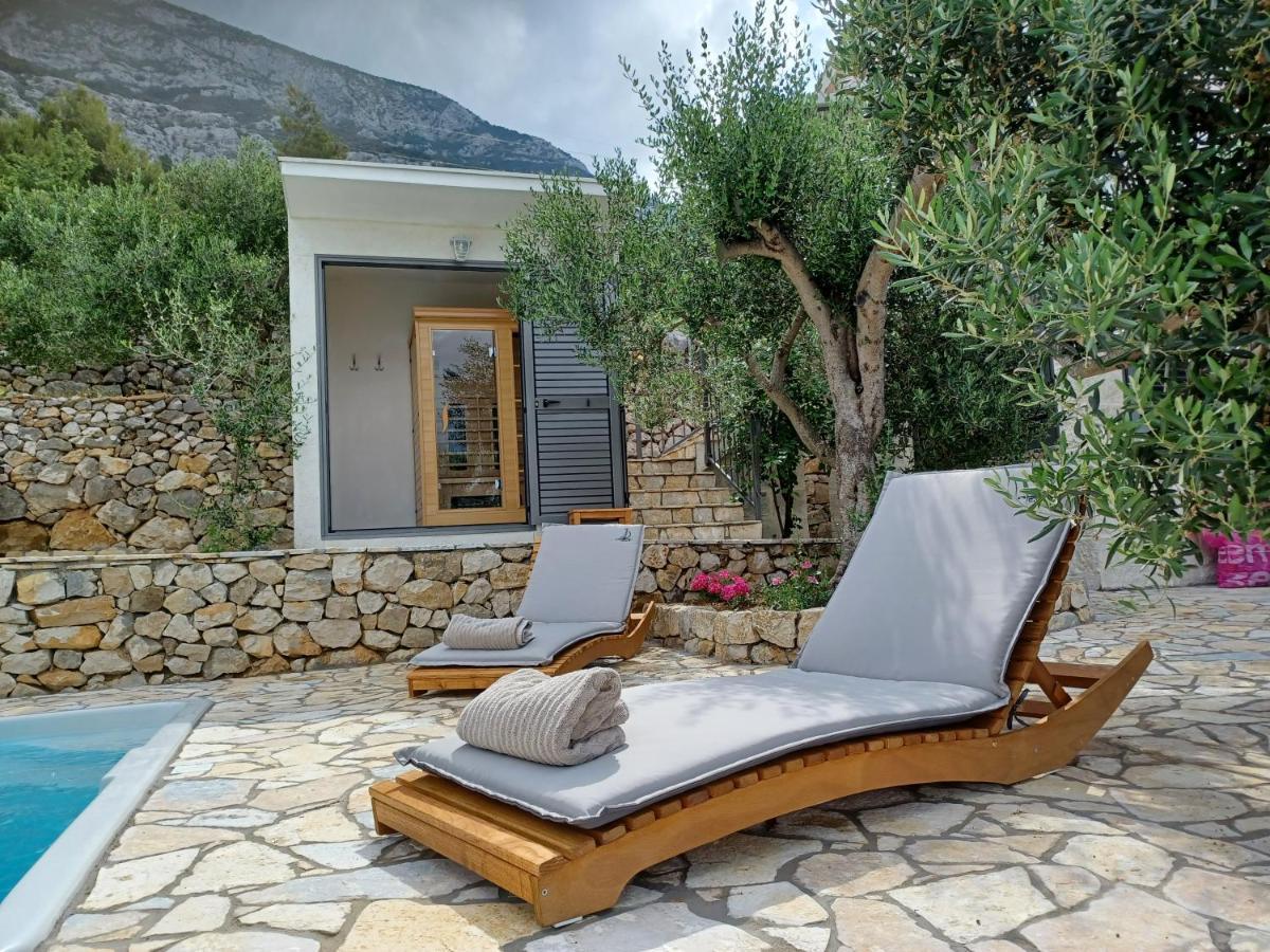 マカルスカ Olive Stone Houseヴィラ エクステリア 写真