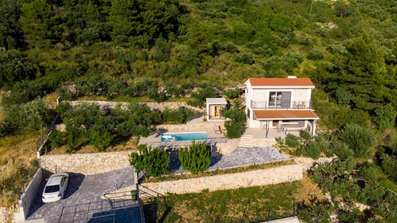 マカルスカ Olive Stone Houseヴィラ エクステリア 写真